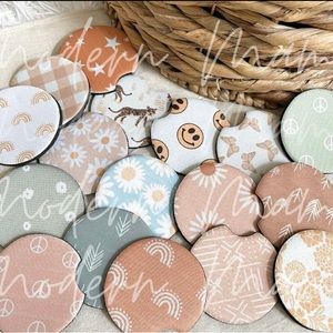 Car coasters!! These are absolutely adorable and PERFECT stocking stuffers!!